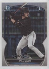 2023 Bowman Draft Chrome Refractor Jake Deleo #BDC-158 0a4r