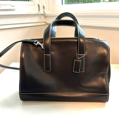 Coach Vintage Classic Legacy Hamptons #7791 Satchel Black Never Used