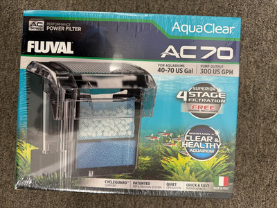 AC70 Power Filter 40-70 US Gal / 152-265 L - Fluval USA