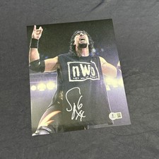 X-Pac Autographed WWE WWF Wrestling Syxx NWO Signed 8x10 Photo Beckett BAS COA