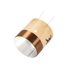 38.5mm 1.5" Woofer Voice Coil 2 Layers Round Copper Wire Bass Speaker Audio Part