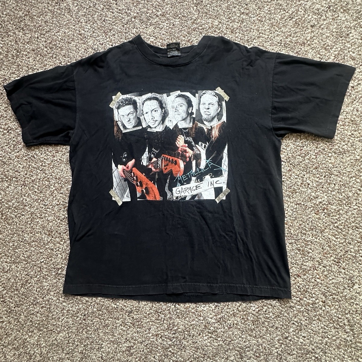 Vintage 1998 Metallica Garage Inc Tee Shirt XL Giant | eBay