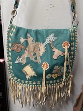 Crossbody Leather Southwest Tooled Saddle Bag Shellie s