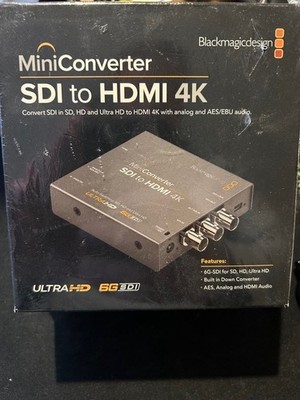 Blackmagic Design Mini Converter SDI to HDMI 4K w/Power Supply