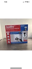 Oatey Quadtro Copper Sweat connection  Washing Machine Outlet Box Single Lever