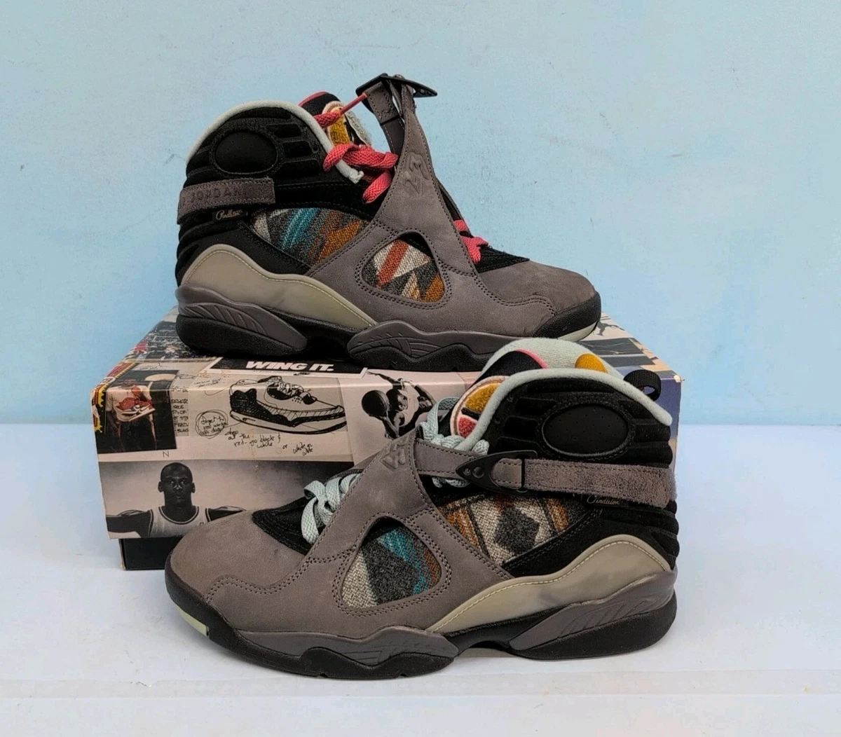 Jordan 8 Retro SP N7 Pendleton | eBay