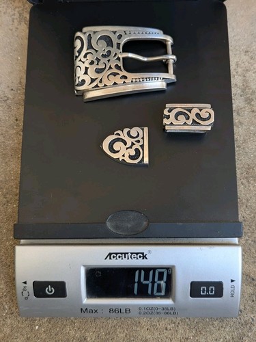 1" Kokopelli Designs VM 58/400 limited Sterling Silver Ranger belt buckle 32 - Picture 18 of 18