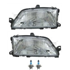Scheinwerfer Set inkl. OSRAM Lampen H4 für Peugeot 306 Cabriolet 7D N3 N5 7A