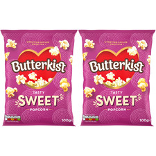 Butterkist Sweet Popcorn 100G, Gluten Free, Source of Fibre