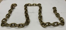 Auto Body Frame Machine Pull Chain 38 X 5 Grade 70 With 38 Grab Hook