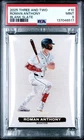 2025 Three and Two Roman Anthony  Blank Slate #10 PSA 9 Mint Red Sox Pop 2