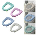 Toilet seat cover winter version with added insulation and thickening washable