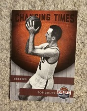 2011-12 Past & Present Changing Times Bob Cousy #5 HOF