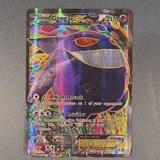 Gengar EX (114 Full Art) 114/119 XY - Phantom Forces Holo DAMAGED See Desciption