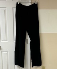 NWT Zara Dress Pants Trousers Career Workwear Black Medium