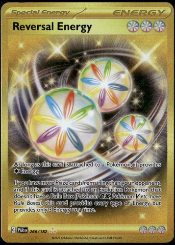Reversal Energy - 266/182 #266/182 SV04: Paradox Rift Holofoil Pokemon TCG