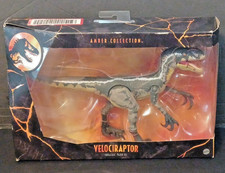 Jurassic World Amber Collection Velociraptor 6" Figure Mattel GYH68 New Collecto