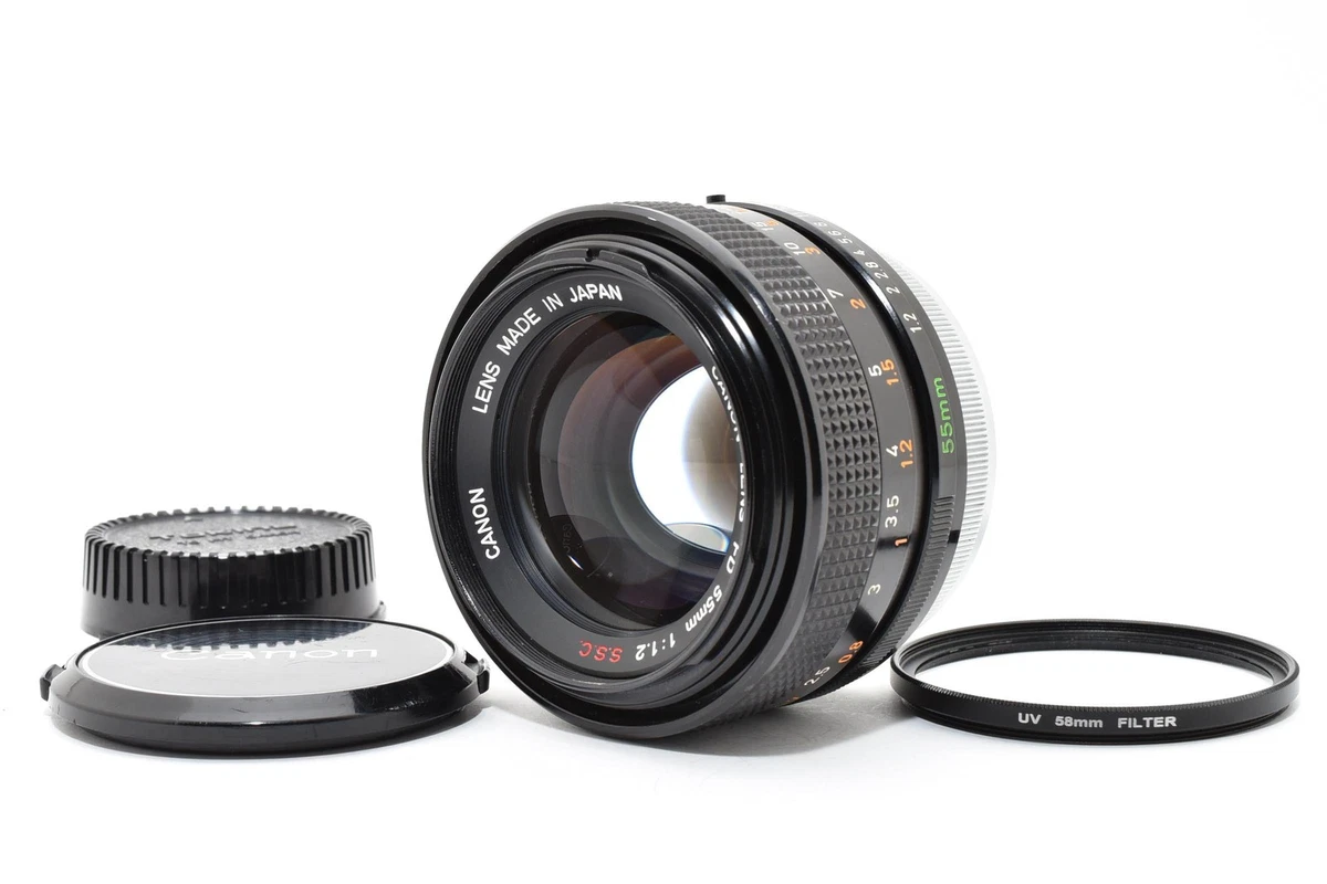 Canon FD f/1.2 Camera Lenses 55mm Focal for sale | eBay