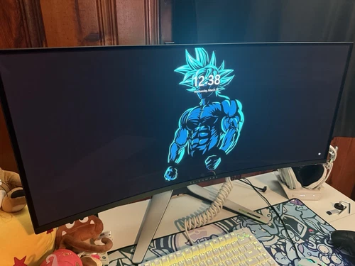 Alienware AW3423DW 34" 175Hz 21:9 Quantum Dot OLED Monitor - White