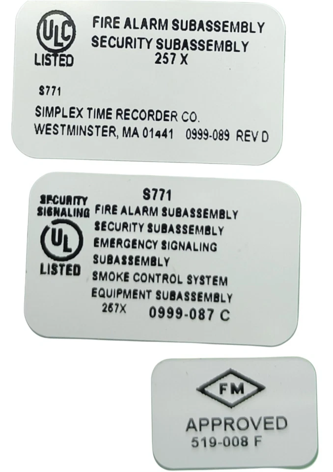 Simplex Time Record 4010-9922 Network Interface Card Fire Alarm Subassy 40109922 - Image 4 of 4