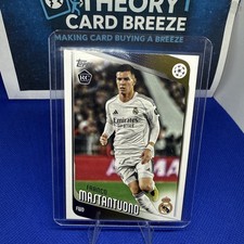 2025-26 Topps UEFA Franco Mastantuono RC Rookie #172 Real Madrid