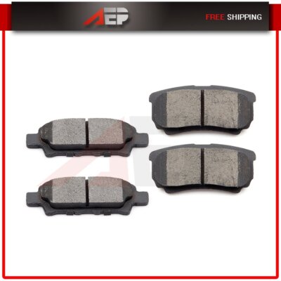 Premium Ceramic Brake Pads Kit Rear For Caliber Compass Patriot Lancer Sebring