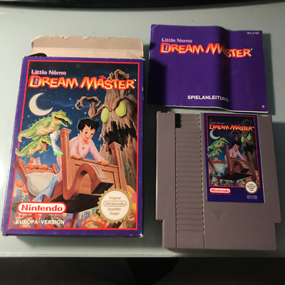 Little Nemo Dream Master - Nintendo NES Game - CiB - PAL B - Very Good Condition