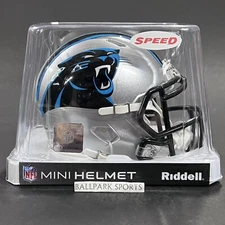 Carolina Panthers Speed Mini Helmet Riddell NFL Licensed Brand New