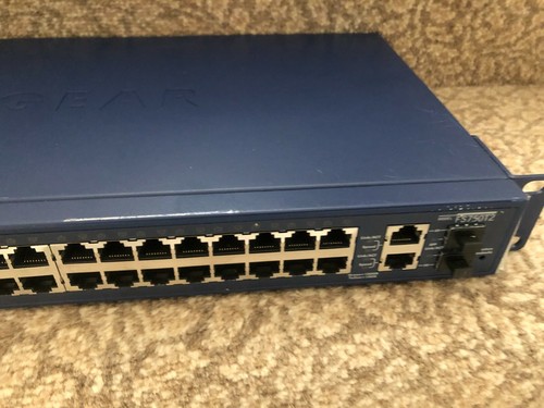 Netgear FS750T2 ProSafe 48-Port Smart Switch with 2 Gigabit Ports mounting brack - Picture 3 of 4