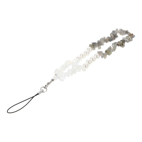 Crystal Decorative Phone Wrist Strap Pearl Phone Strap Phone Charms Strap