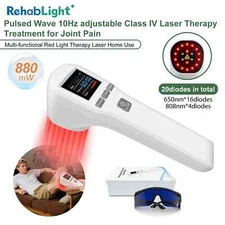 Medical Grade Red Light Therapy LLLT Treatment 880mW Knee Arthritis Pain Relief