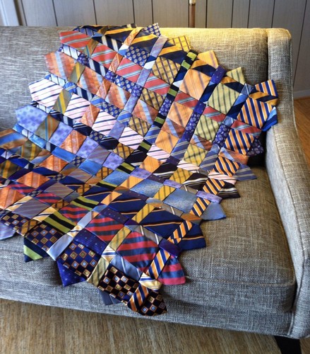 100 Bulk Craft Lot 100 Vintage/Modern Ties For Crafting - Picture 7 of 15