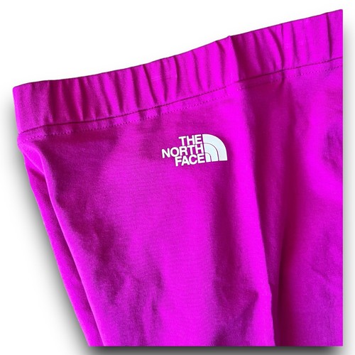 The North Face - Cotton Logo Legging 7/8 - Big Girls Size X-Large - Fuchsia Pink - Picture 8 of 21