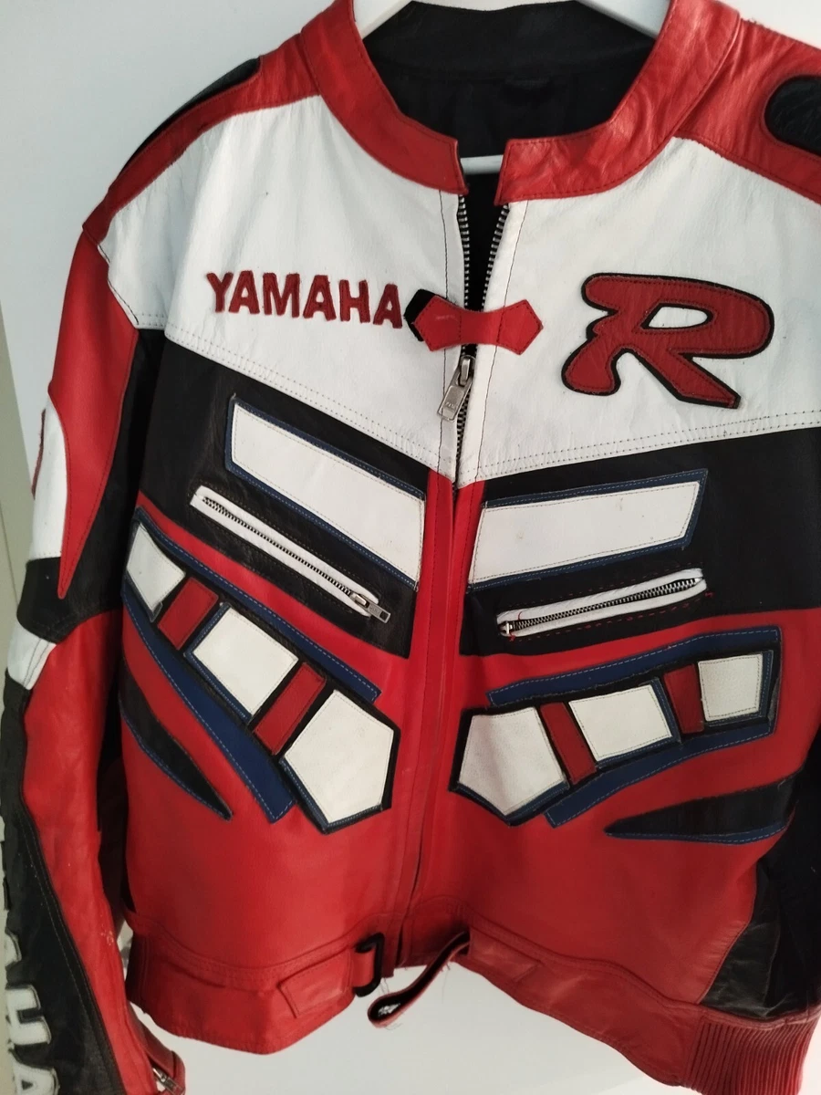 BLOUSON CUIR YAMAHA FASTER SONS HOMME INARW - Equipement Pilote