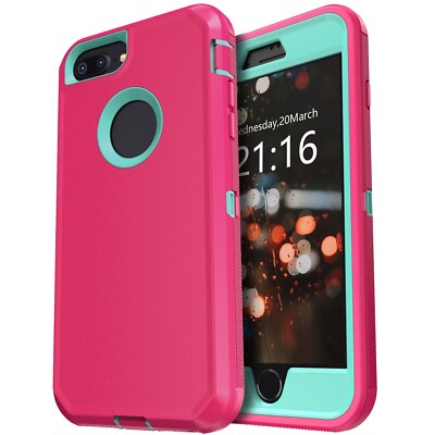 Case For iPhone 7/8 Plus Shockproof Rugged Protective Cover