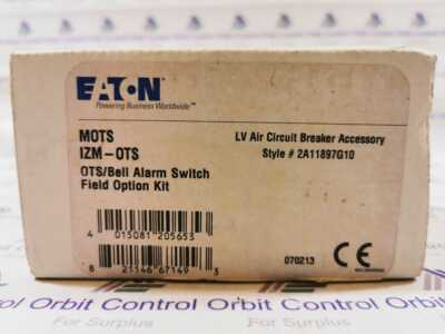 EATON MOTS IZM-OTS Bell Alarm Switch Field Option kit 2A11897G10