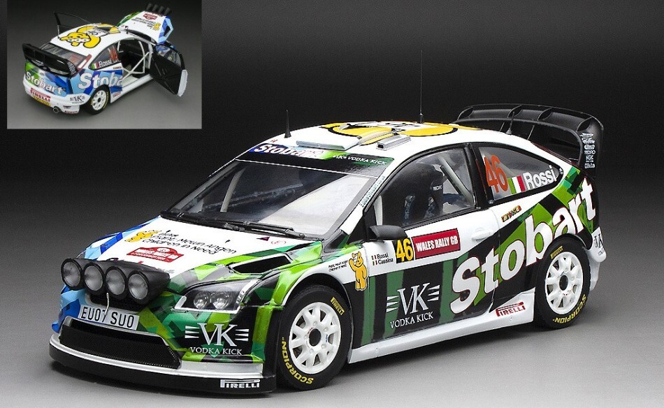 Vehicles 1:18 Scale Ford Focus WRC07 Rally GB 2008 | eBay