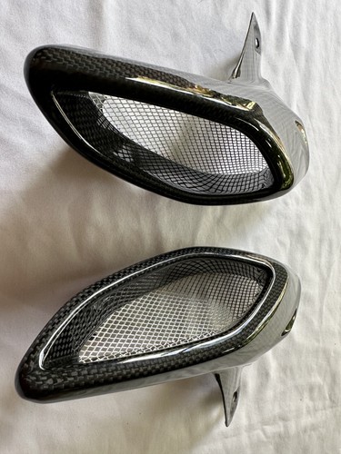 2017-2021 Brutale 800RR Carbon Fiber Front Air Intake Ram Cover Fairing Cowling - Picture 2 of 4