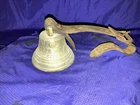 MA0006 Antique Swiss 1878 Saignelegier Chiantel Fondeur Cast Brass Cow Goat Bell