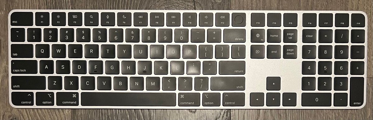 Apple Magic Wireless Keyboard Replacement Gray KEYCAPS KEYS