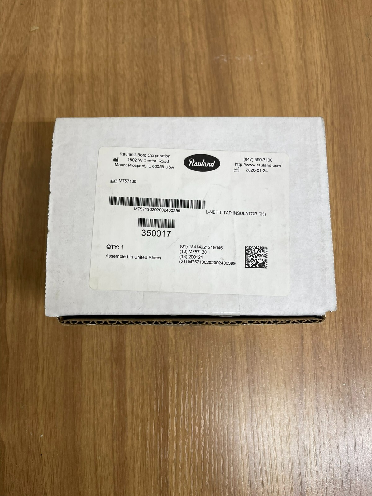Rauland 350017 L-NET T-TAP INSULATOR (25 pack) | eBay
