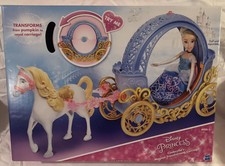 disney princess cinderella's magical transforming carriage