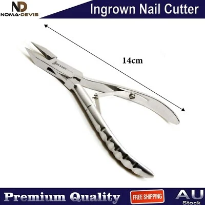 BEADEN® INSTRUMENTS/MEDSPO Toenail Ingrown Nail Cutter Clipper Nipper Thick Nails Heavy Duty Podiatrist CE