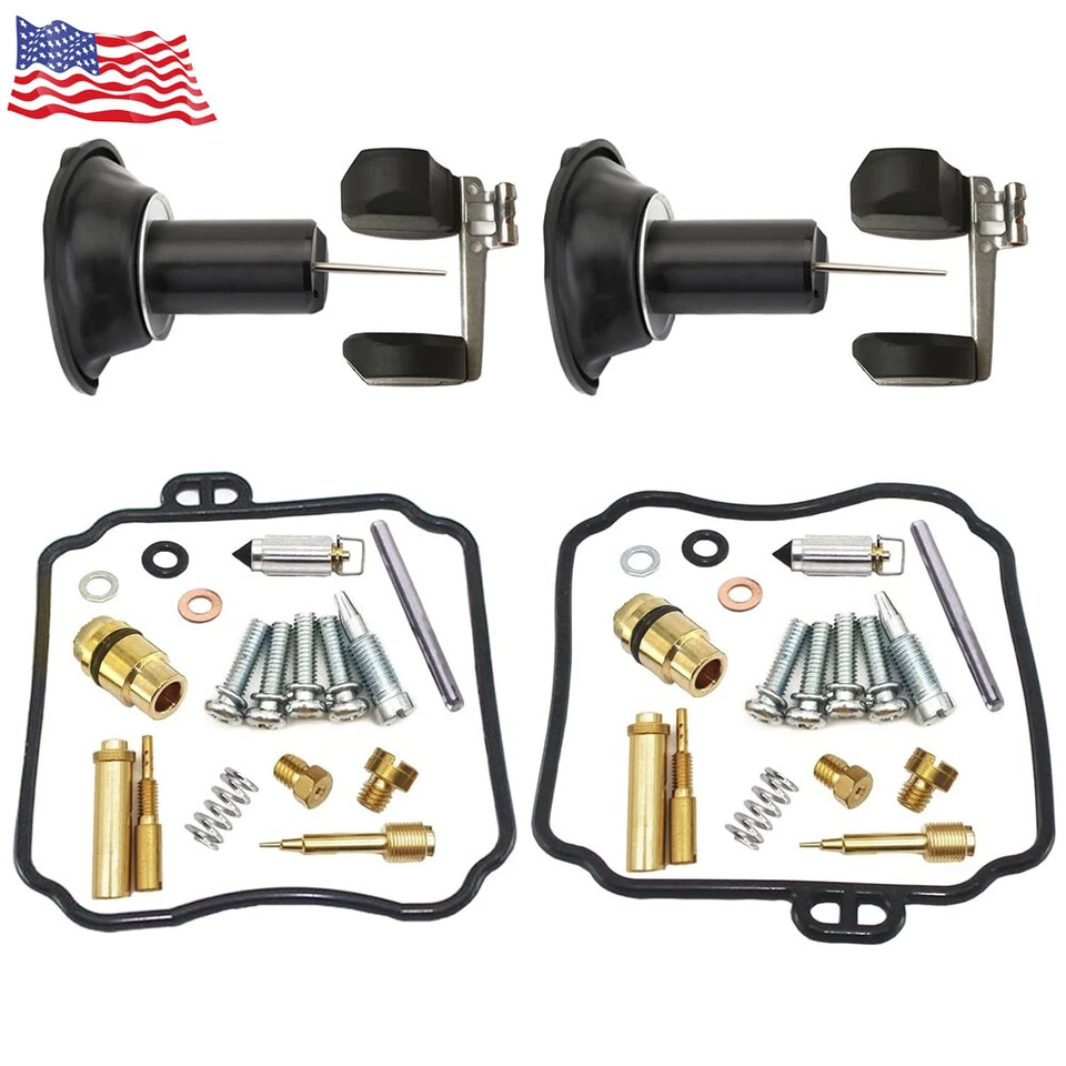 2 x Carburetor Rebuild Kit Intake Manifold For Yamaha V Star 650 XVS650 - Image 2 of 4