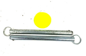 RING PULL DETENT PIN 1/2" OAD 6-3/4" LOT OF 2