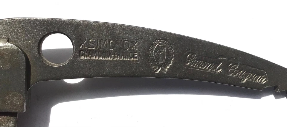 ANCIEN PIOLET SIMOND CHAMONIX FRANCE CHAMOIS SIMOND COUGUAR ALPINISME ICE AX - Photo 2/4