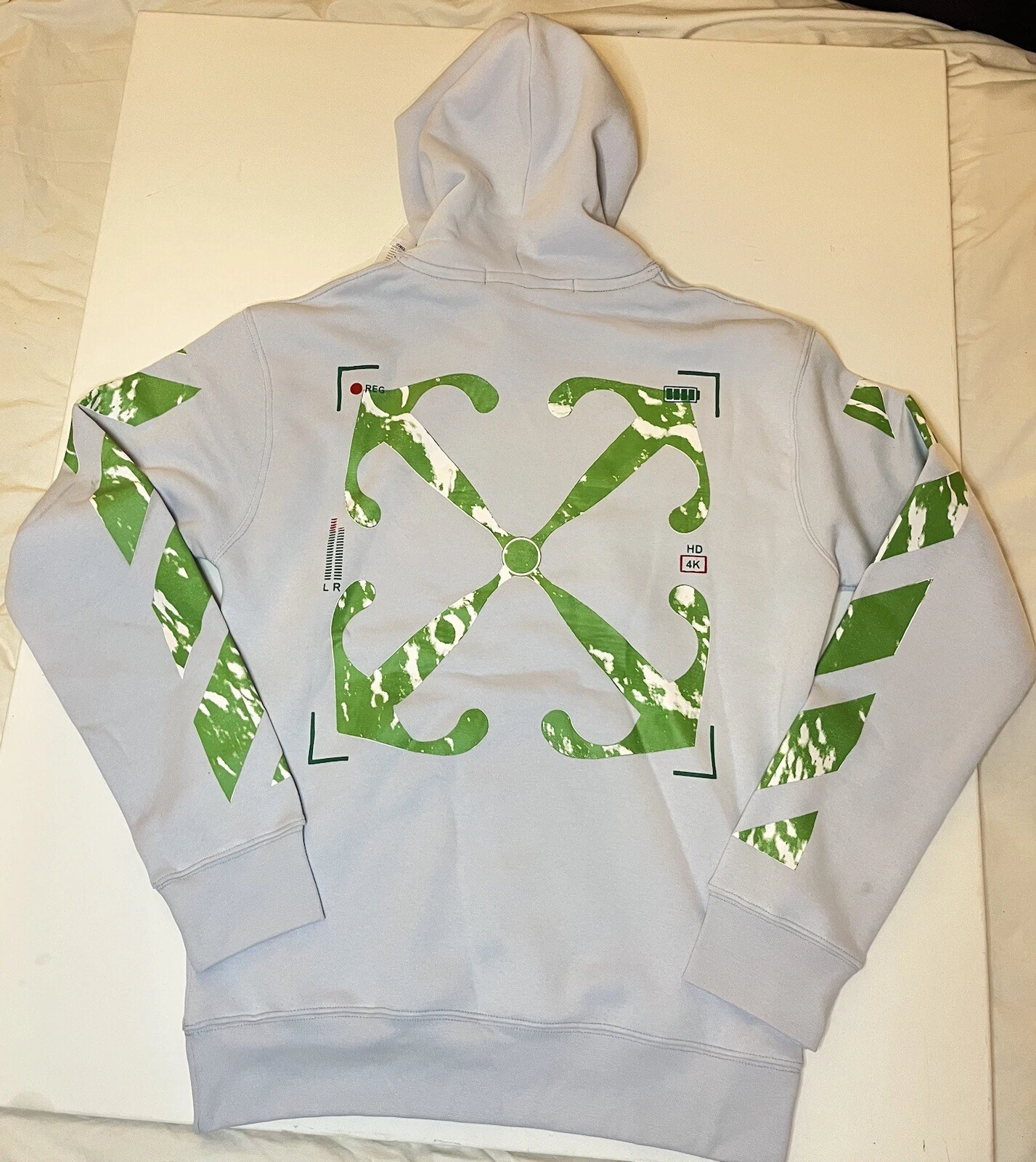 Felpa con cappuccio Off White nuova