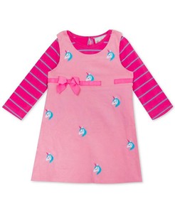 pink corduroy jumper dress