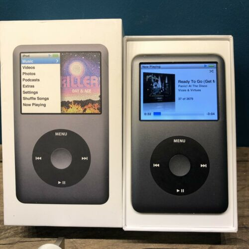 NEW Apple IPod Classic 7th Generation 160GB 256GB 512GB 2TB Black