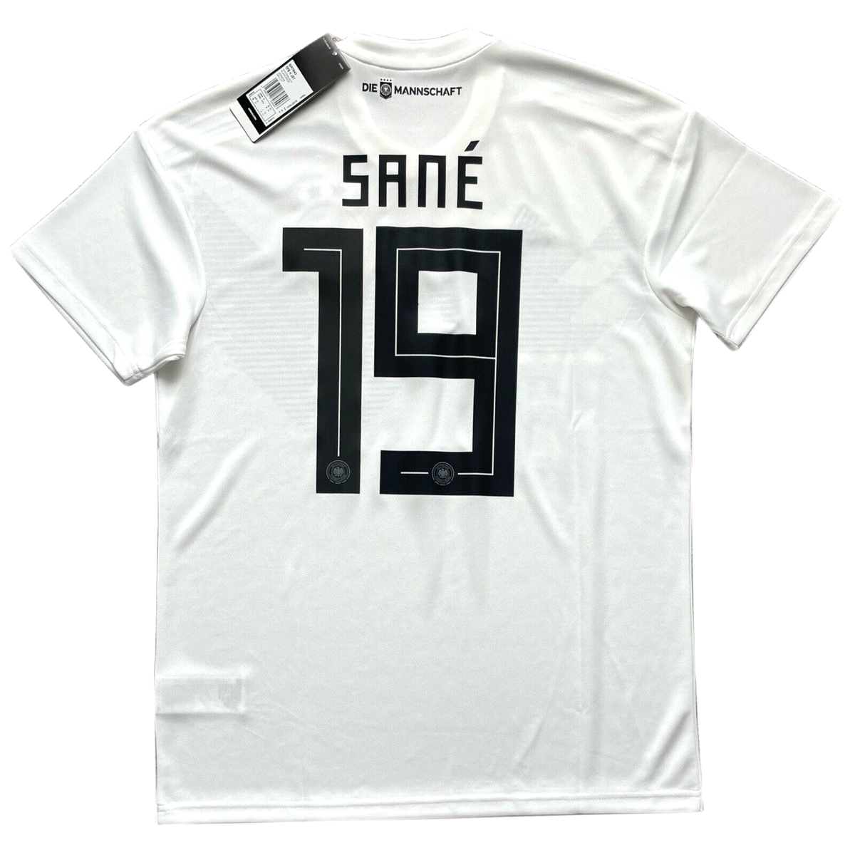 2018/19 Germany Home Jersey #19 SANE Medium World Cup Soccer